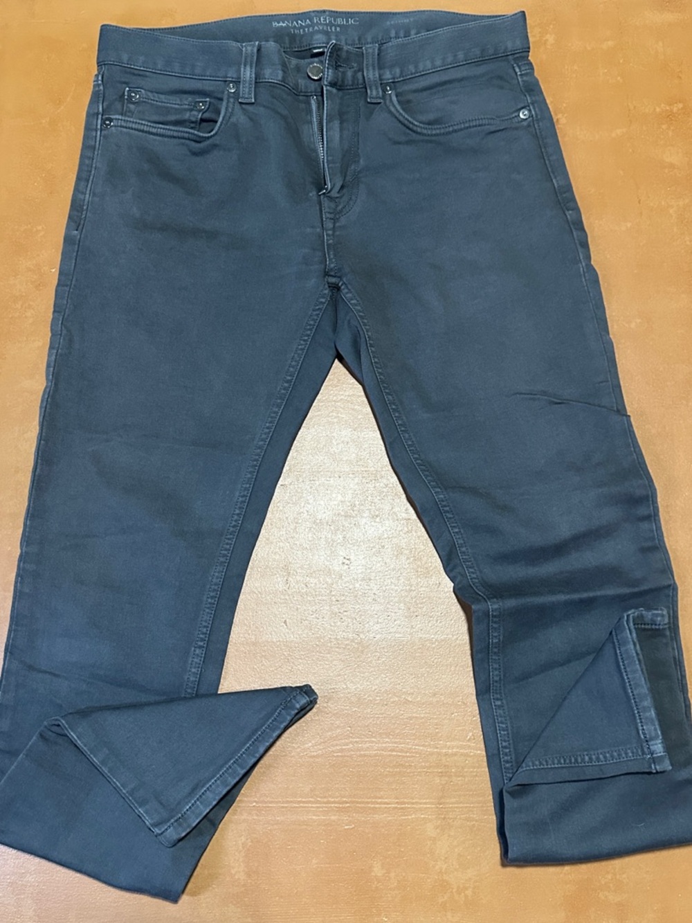 Banana Republic Men’s Slim Straight Jeans - Charcoal Blue